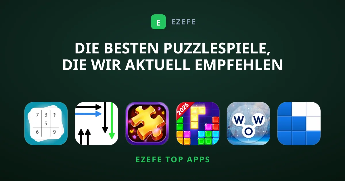 Die besten Puzzlespiele, die wir aktuell empfehlen