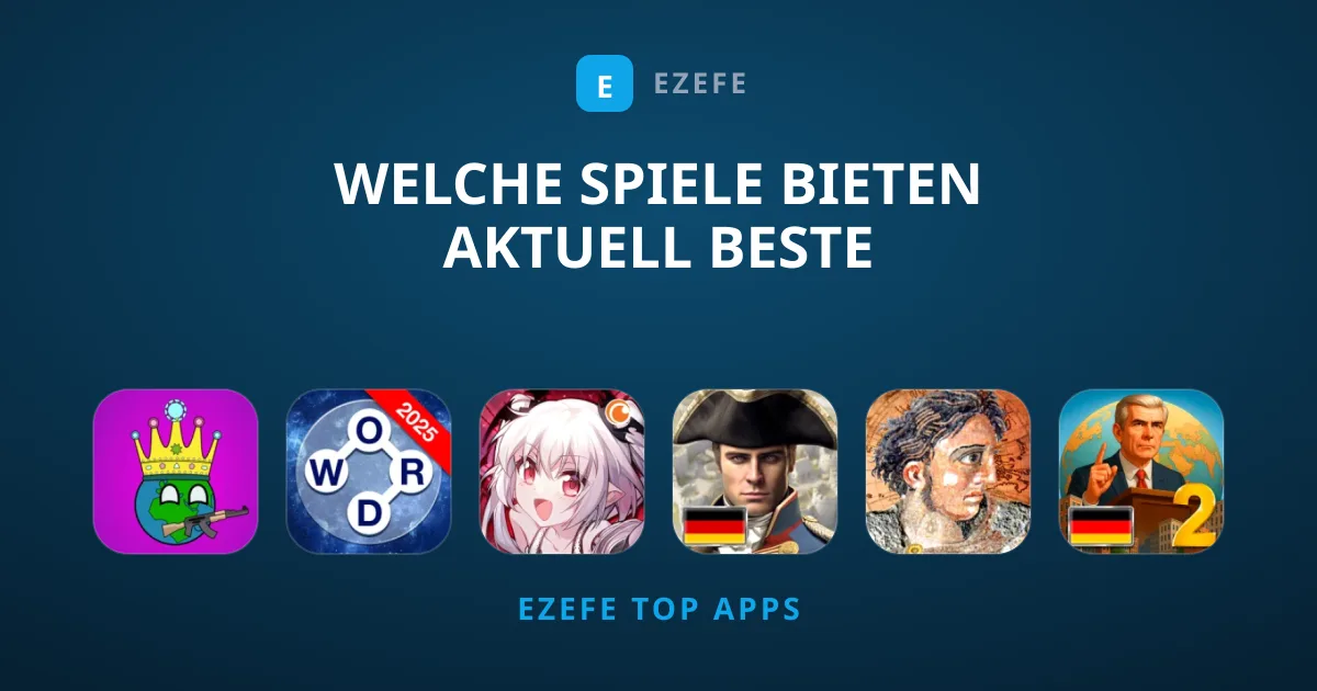 Welche Spiele bieten aktuell beste Unterhaltung?